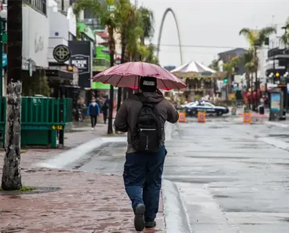 Clima en Baja California hoy: mantén el paraguas a la mano este 13 de octubre