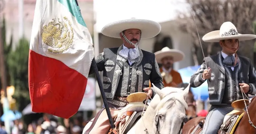 Fiestas patrias en Pachuca 2025. Foto: Cortesía.