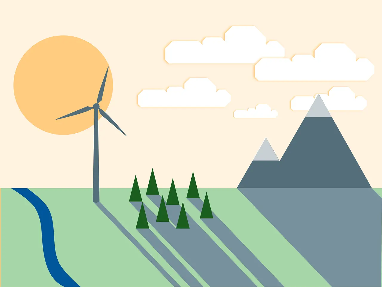 Energías renovables. Imagen. Pixabay.