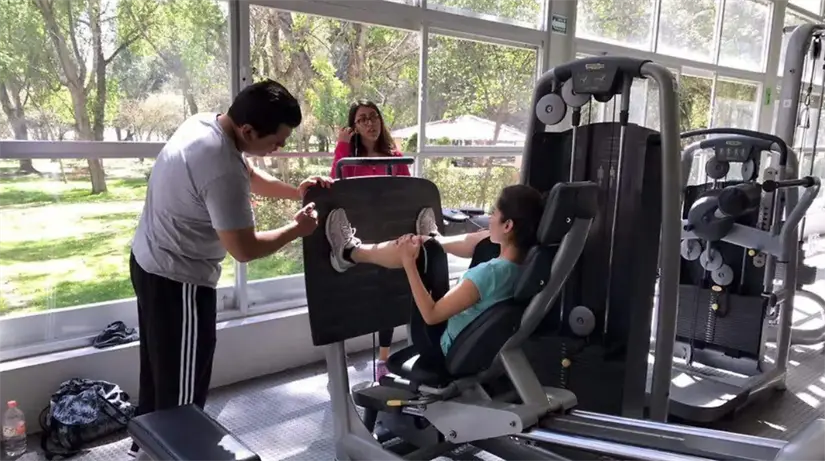 Disfruta de un gimnasio en el Parque Tangamanga. Foto: cortesía Disfruta de un gimnasio en el Parque Tangamanga. Foto: cortesía.