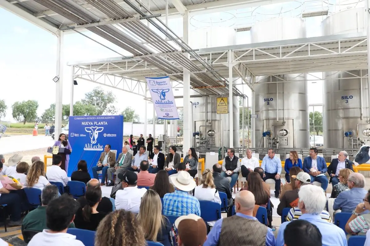 Abren planta de Alileche en Pabellón de Arteaga. Foto: Cortesía