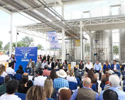 Productores locales de Aguascalientes, superan crisis e inauguran planta de Alileche