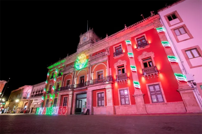 León listo para la noche del Grito de Independencia León listo para la noche del Grito de Independencia. Foto: Cortesía