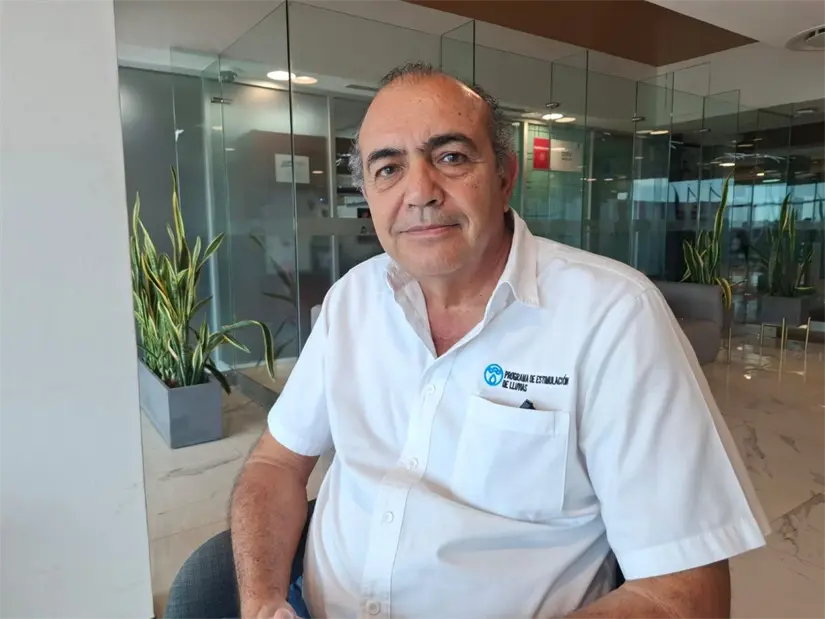 Alejandro Bon Bustamante, director del programa de estimulación de lluvias de México AC destaca el programa más ambicioso de estimulación de lluvias financiado por el Gobierno de Sinaloa