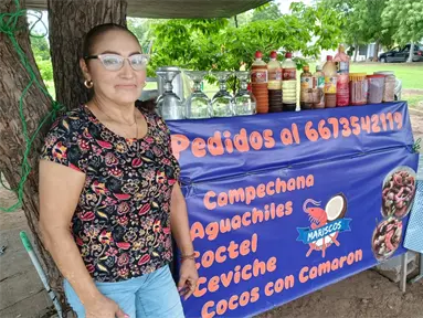 Blanca Ofelia: de aprendiz a emprendedora en el giro de mariscos en Culiacán