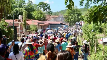 Fiesta de la Taspana de San Javier, celebran con machete, música y tradición la limpieza del pueblo