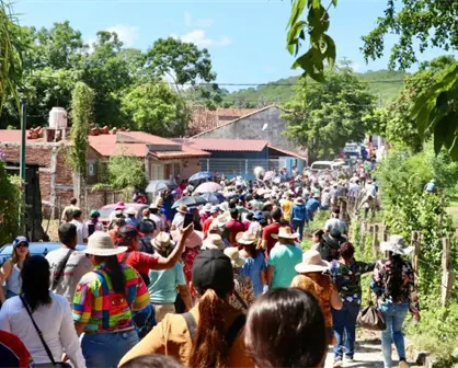 Fiesta de la Taspana de San Javier, celebran con machete, música y tradición la limpieza del pueblo