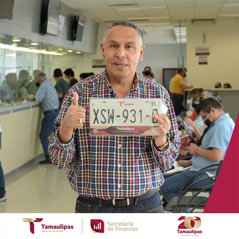 Aquí te decimos dónde y cómo realizar el trámite de placas en Tamaulipas. Foto: Cortesía.