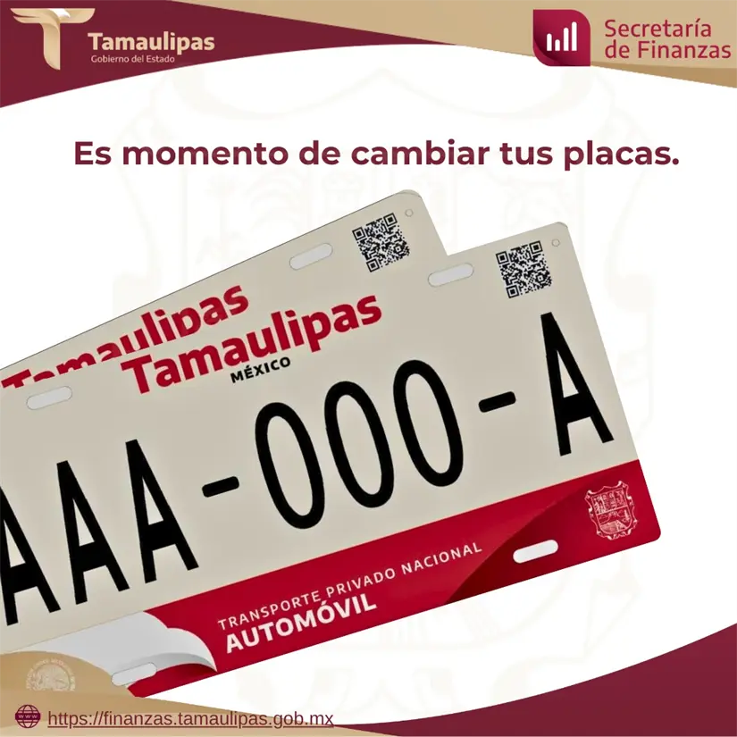 Realiza el tramite de tus nuevas placas prar tu auto nuevo en Tamaulipas. Foto: Cortesía.