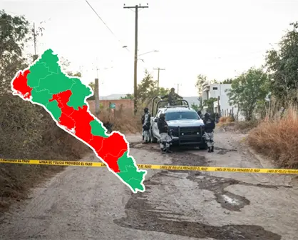Doce municipios de Sinaloa no registraron homicidios en la última semana