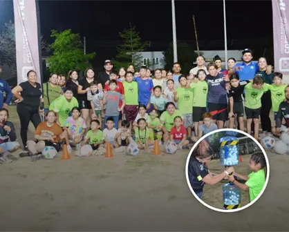 Deporte, alegría y unión familiar en la Unidad Deportiva 21 de Marzo en Culiacán