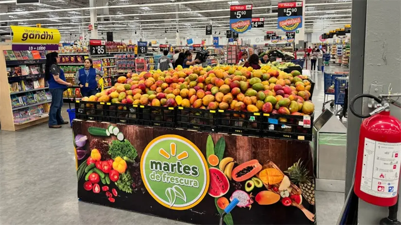 Ofertas en frutas y verduras en Walmart. Foto: Cortesía. Ofertas en frutas y verduras en Walmart. Foto: Cortesía.