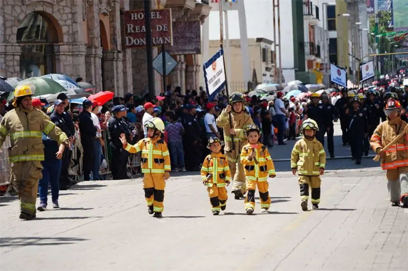 Serán más de mil los participantes para el desfile del 16 de septiembre. Foto: Cortesía. 