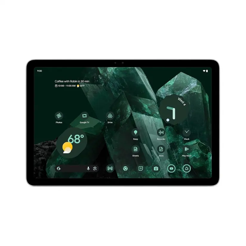 Google Pixel Tablet con memoria de almacenamiento de hasta 256 GB. Foto: Cortesía