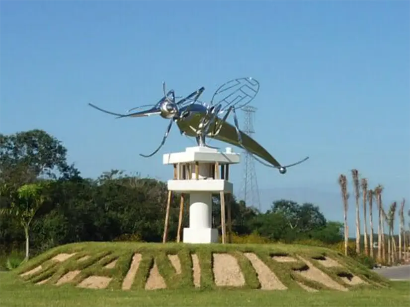 Monumento al Mosco en Mérida, aquí te decimos su origen. Foto: cortesía.