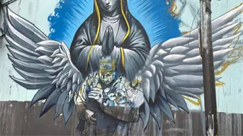 Pintan mural en honor a Alicia Matías, la abuela heroína que salvó a su nieta en Iztapalapa