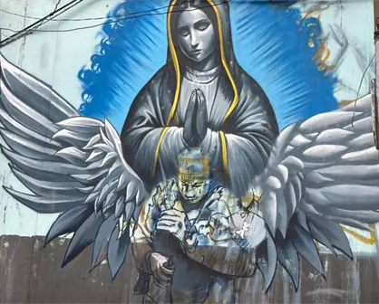 Pintan mural en honor a Alicia Matías, la abuela heroína que salvó a su nieta en Iztapalapa