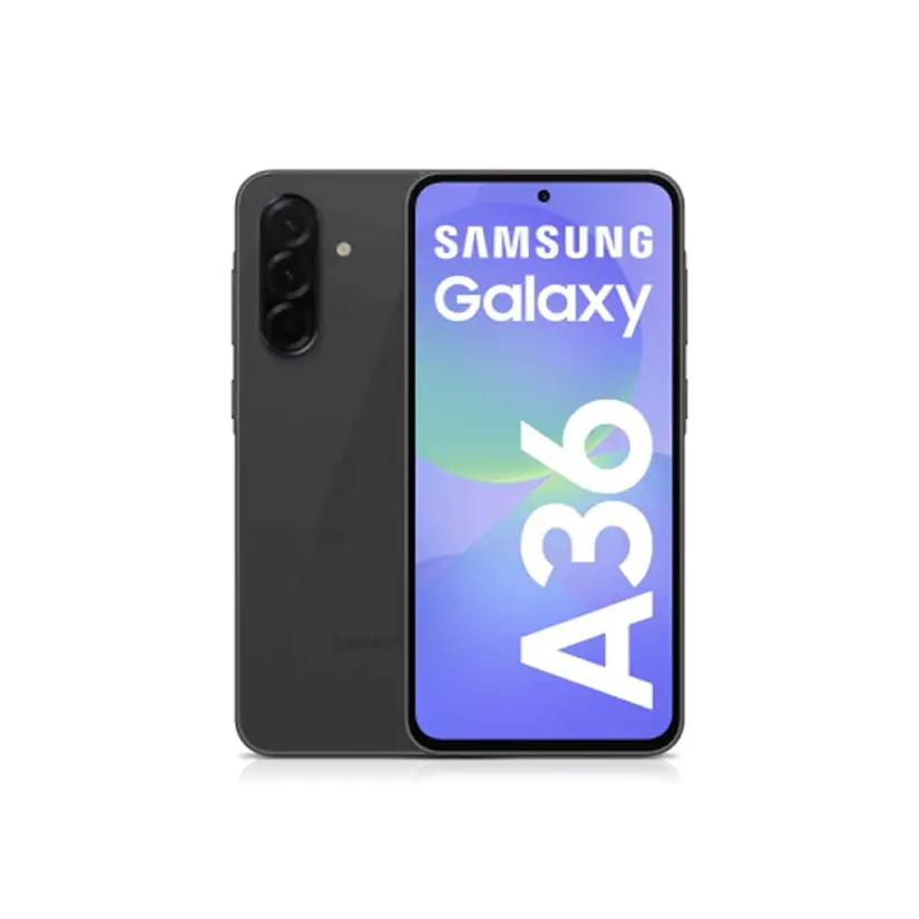 Samsung Galaxy A36 con cámara trasera de 50 megapíxeles. Foto: Cortesía Samsung Galaxy A36 con cámara trasera de 50 megapíxeles. Foto: Cortesía