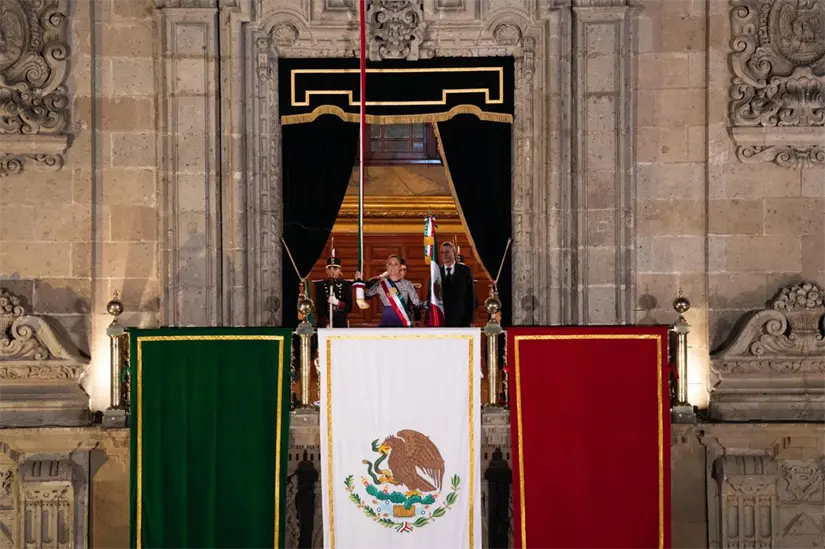 Claudia Sheinbaum da el Grito de Independencia 2025