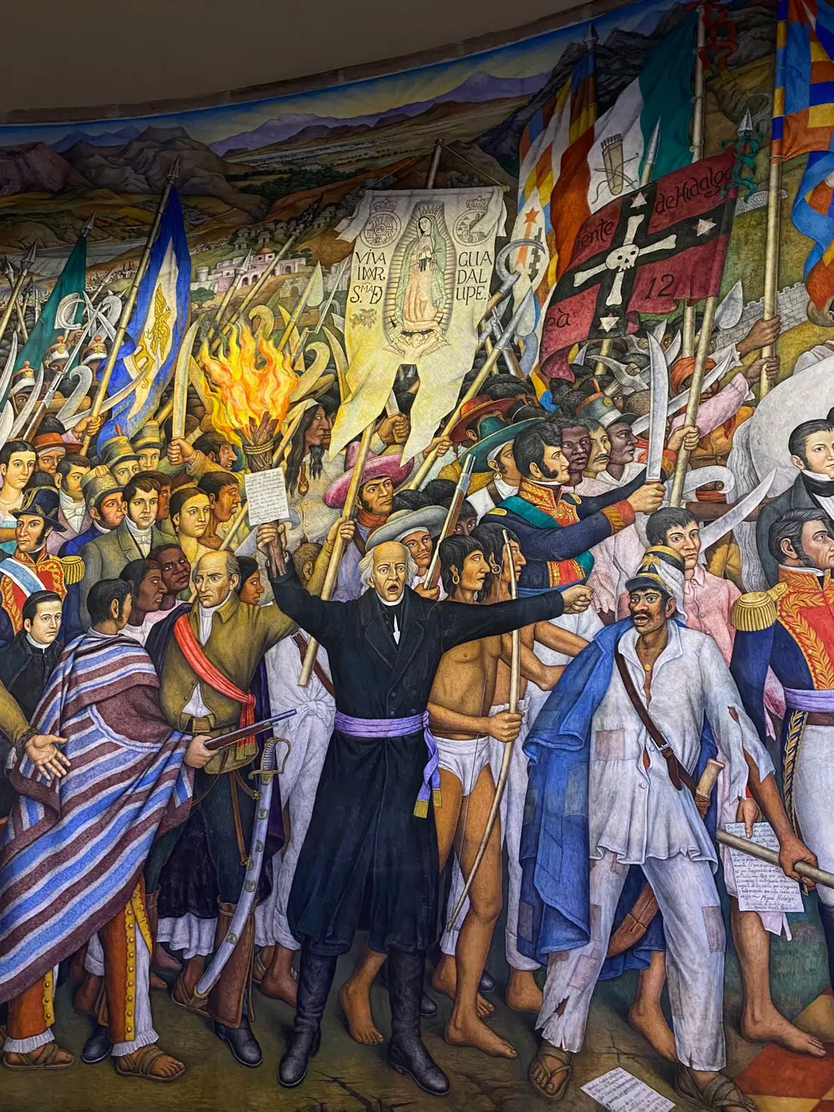 Miguel Hidalgo llamó al pueblo de Dolores para levantarse en armas 