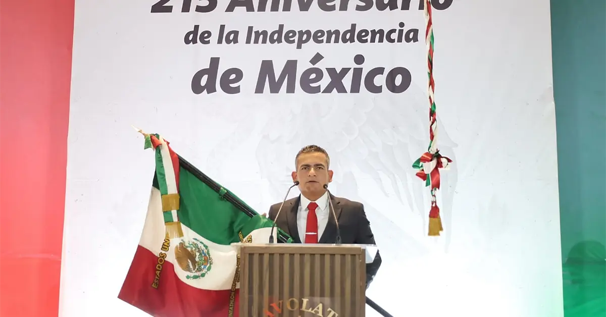 Navolato conmemora el 215 Aniversario del Grito de Independencia con un acto solemne en Palacio Municipal