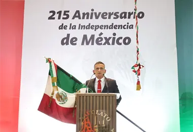 Navolato conmemora el 215 Aniversario del Grito de Independencia con un acto solemne en Palacio Municipal