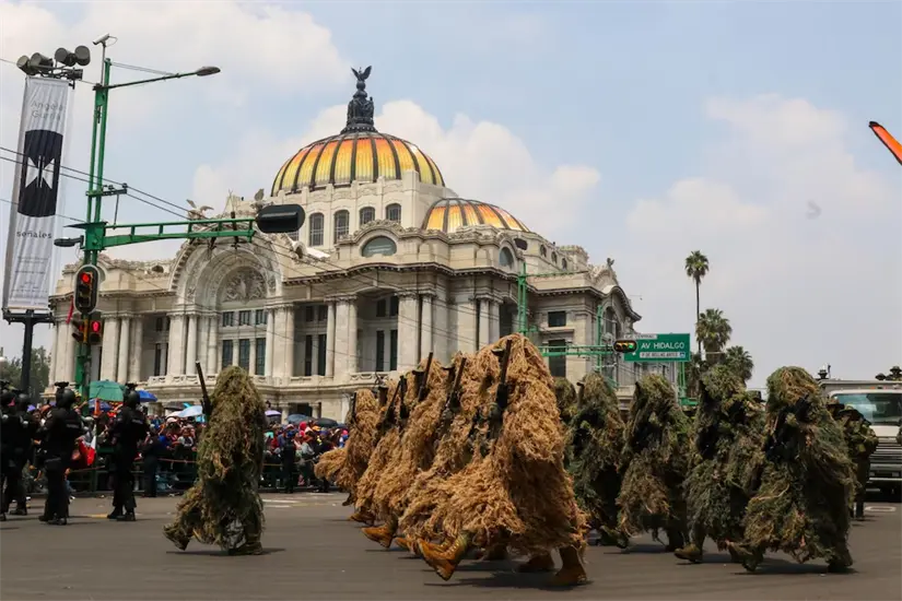 Aquí los detalles del desfile. Foto: Cortesía
