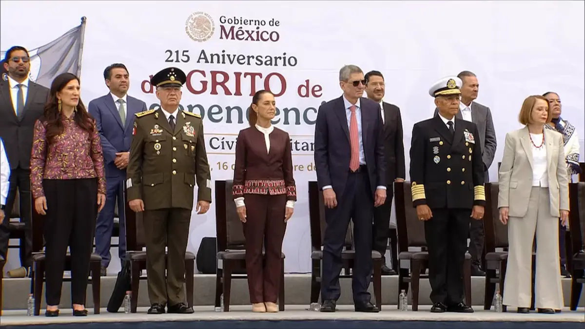 Más de 15 mil elementos de seguridad participan en el recorrido. Foto: Gobierno de México