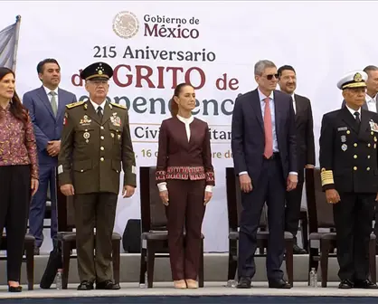 México celebra el desfile cívico-militar por motivo de la Independencia