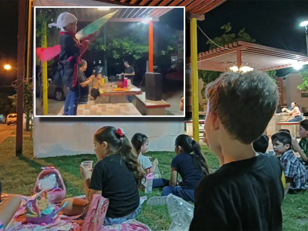 Cine bajo las estrellas y un simbólico Grito de Independencia en parque de Zona Dorada, Culiacán