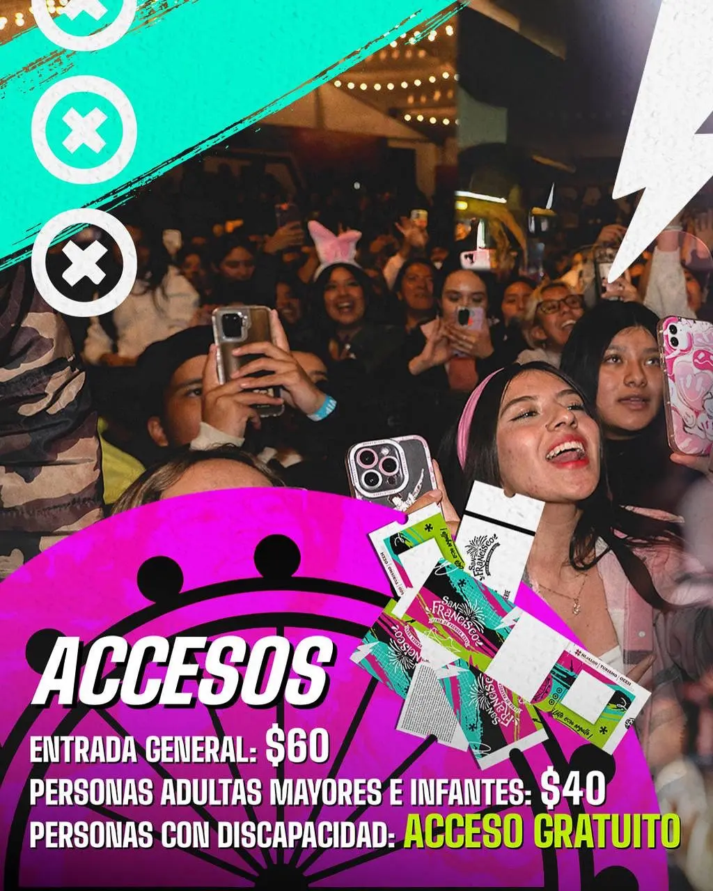 Conoce los precios de la entrada a la Feria Pachuca. Foto: Cortesía.