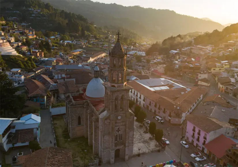 Pueblo Mágico de Angangueo en Michoacán. Foto: cortesía Pueblo Mágico de Angangueo en Michoacán. Foto: cortesía.
