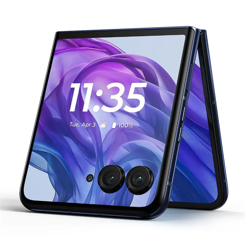 Celular plegable Motorola Razr 50 Ultra 5G. Foto: Cortesía