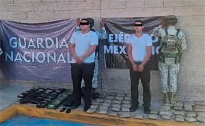 Dos choferes de Sinaloa son detenidos con metanfetamina y fentanilo en Hermosillo