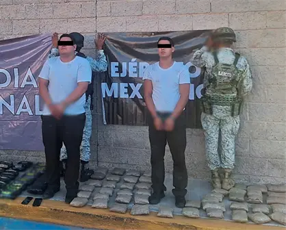 Dos choferes de Sinaloa son detenidos con metanfetamina y fentanilo en Hermosillo