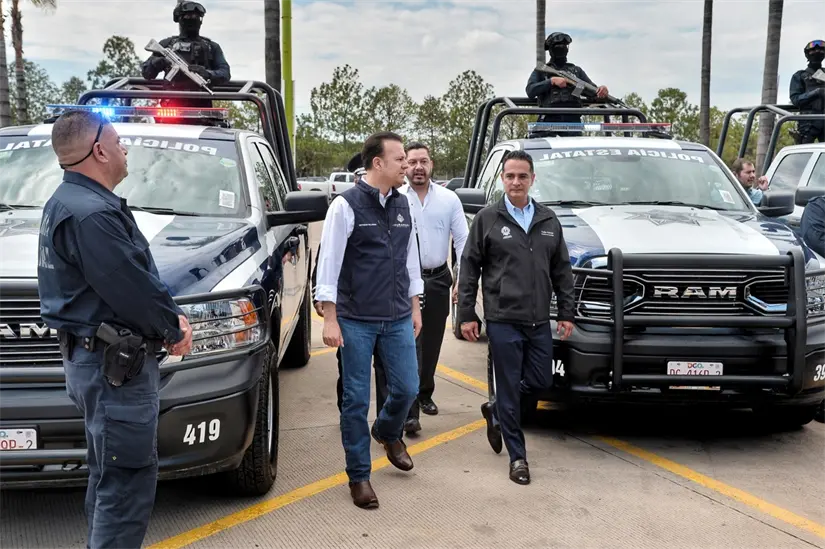 El gobernador puntualizó que para final de septiembre se tienen destinados 200 millones de pesos para la nueva estrategia de seguridad del estado. Foto: Cortesía.