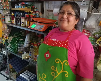Doña Caro tiene una historia de éxito detrás de su tienda de abarrotes en Culiacán