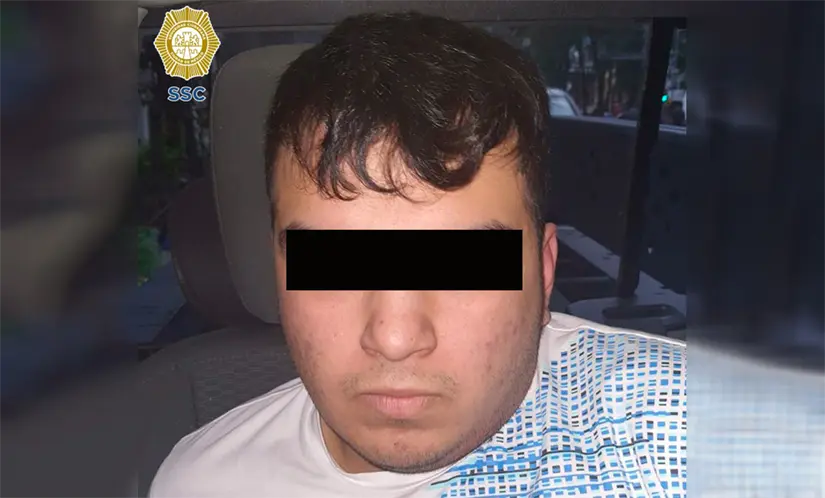 ?¿Quién es Su primera detención fue en 2020. Foto: SSC CDMX