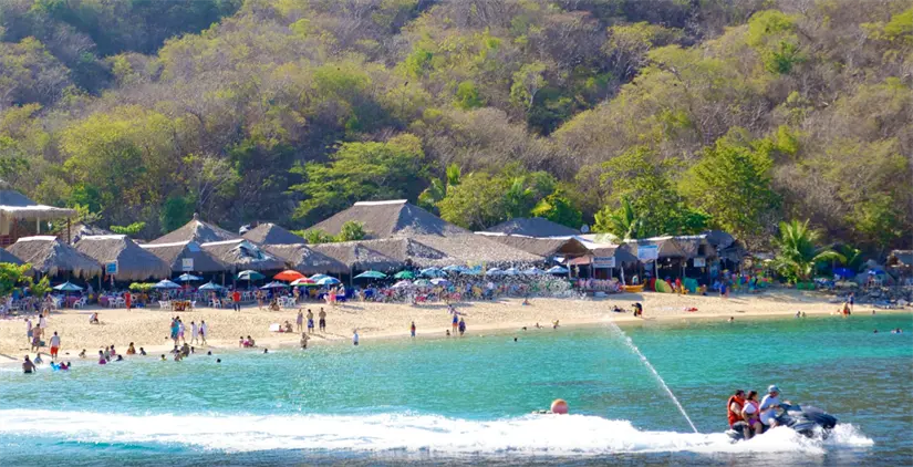 Playa La Entrega en Oaxaca. Foto: cortesía.