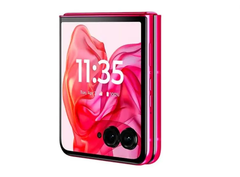 Motorola Razr 50 Ultra con batería de 4,000 mAh. Foto: Cortesía Motorola Razr 50 Ultra con batería de 4,000 mAh. Foto: Cortesía