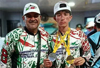 Tony Cruz Jr. pone en alto a Culiacán con oro y plata en Panamericano de Pesca en Costa Rica