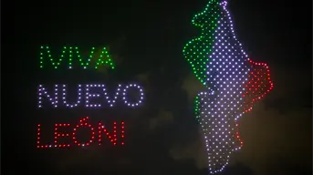Adiós a los cohetes, así se vivió el show de drones del 15 de septiembre en Monterrey