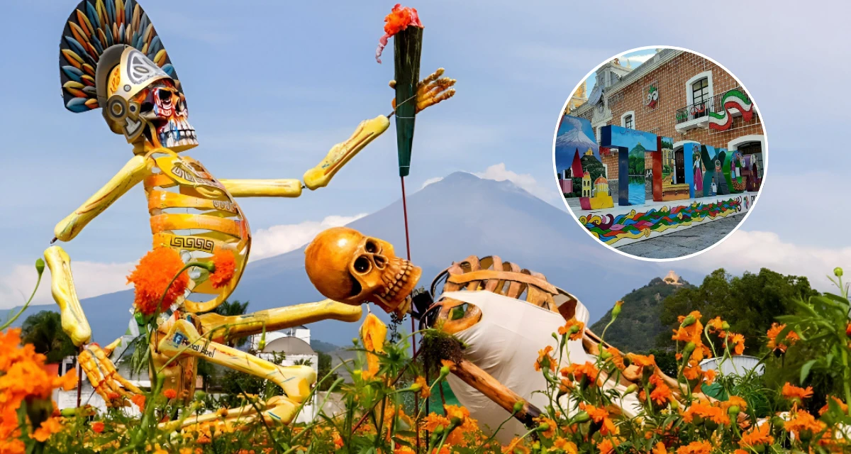 Valle de Catrinas 2025 en Atlixco. Foto: Cortesía.