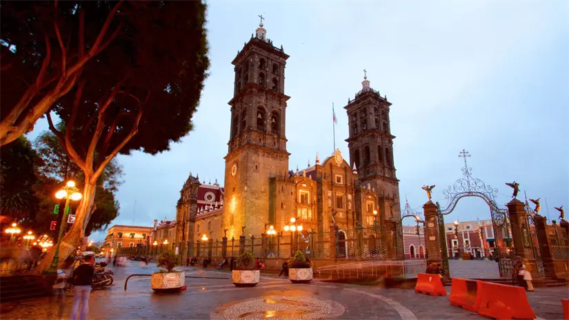 Visita la Catedral de Puebla. Foto: Cortesía.