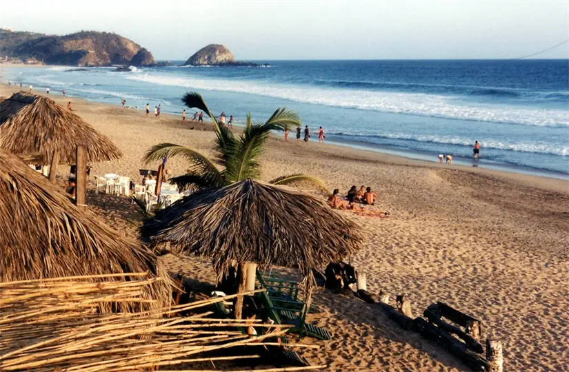 Playa Zipolite en Oaxaca. Foto: Cortesía. Playa Zipolite en Oaxaca. Foto: Cortesía.