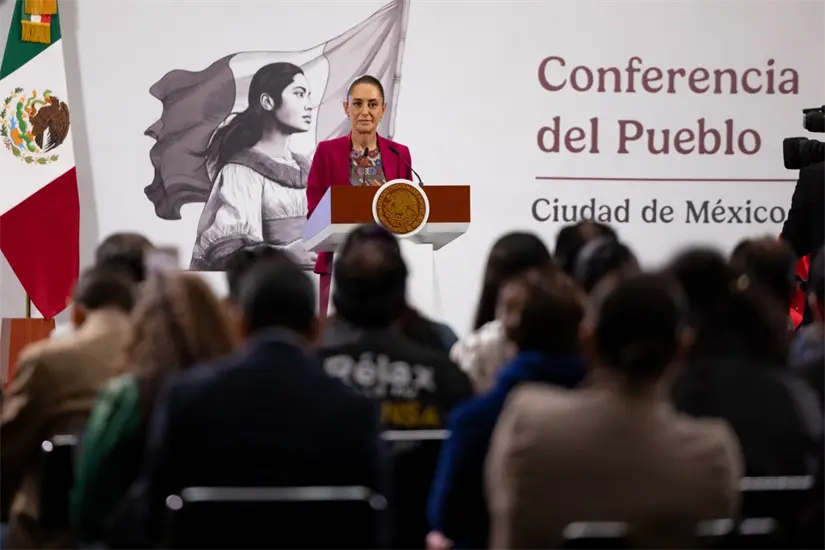 Claudia Sheinbaum, presidenta de México.