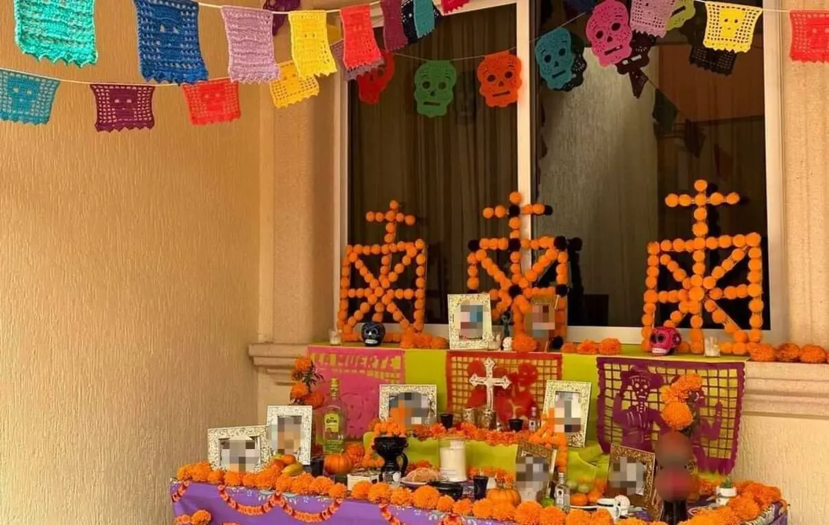 Altar de Día de Muertos. Foto: Cortesía.
