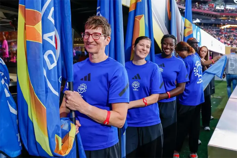 Voluntarios participarán durante la Copa Mundial de Futbol. Foto: Cortesía.