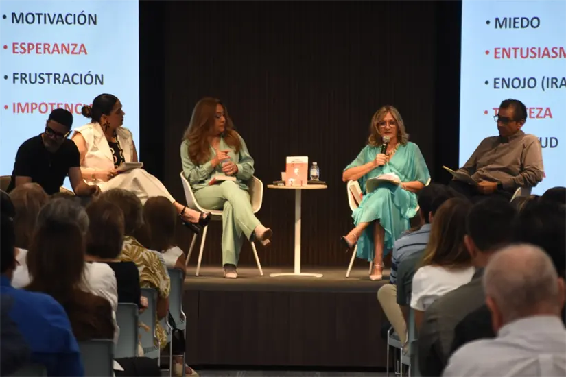 Así se vivió la presentación del libro en el Tec de Monterrey. Foto: Lino Ceballos / Tus Buenas Noticias