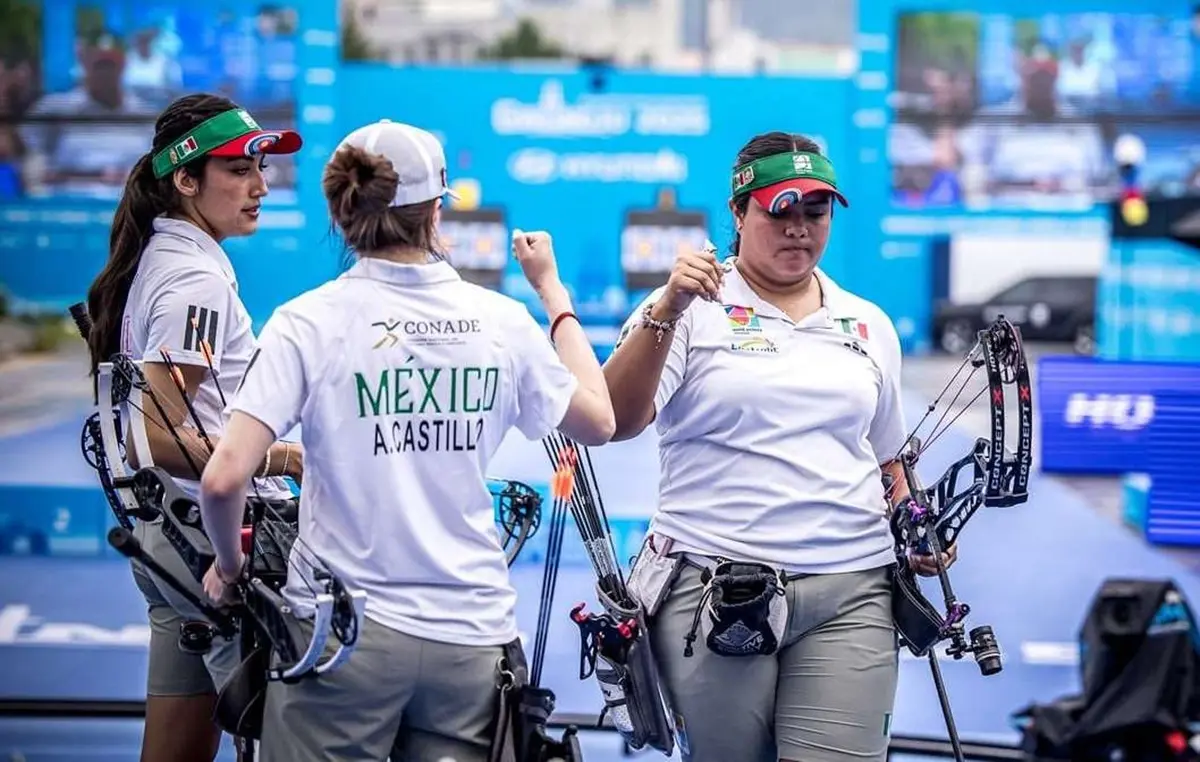 México logró su mejor actuación en un Campeonato Mundial de Tiro con Arco. Foto: CONADE